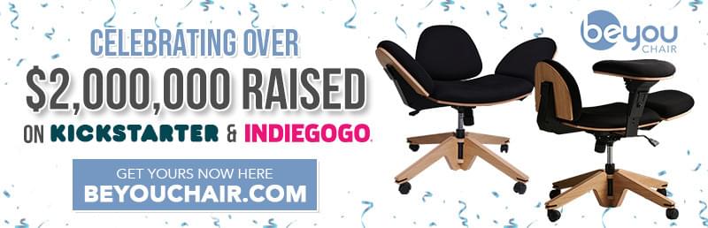 BeYou Transforming Chair Indiegogo Secret Perk